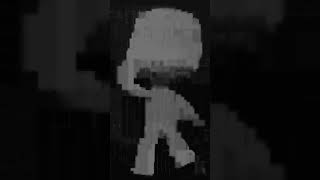 sackboy spinning but deep fried.