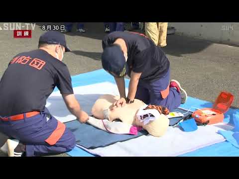 豊岡市で風水害を想定　市民総参加訓練を実施