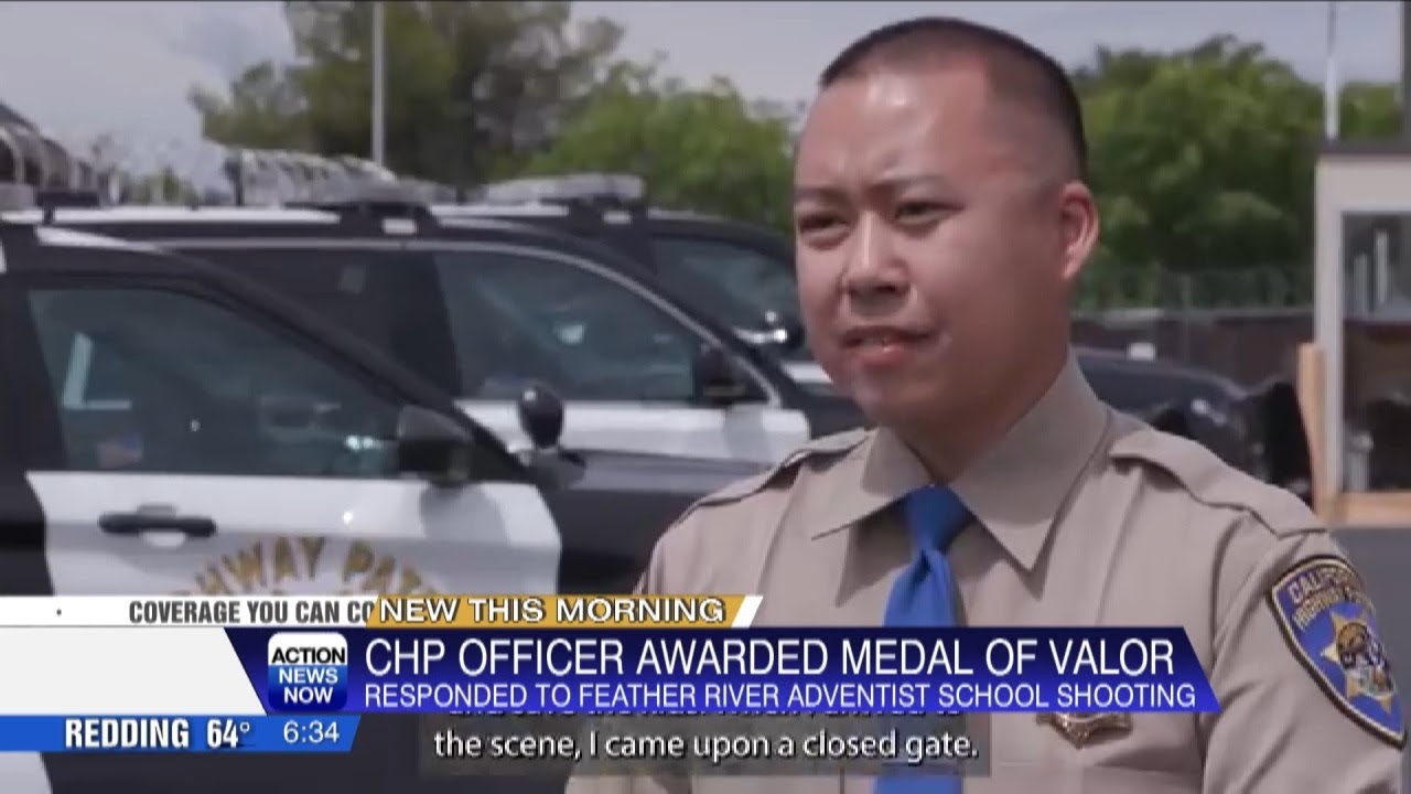 CHP officer Vue to receive Medal of Valor for Palermo school shooting ...
