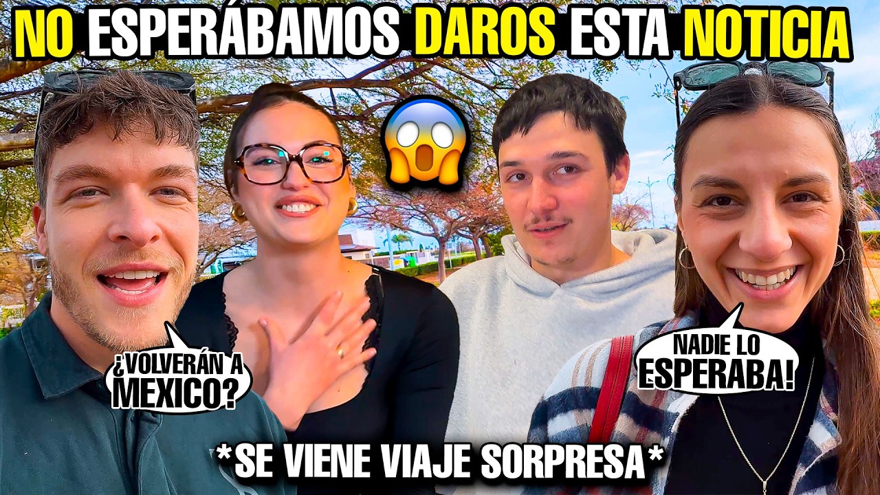 NO ESPERÁBAMOS DAROS ESTA SORPRESA😱 *Nuevo viaje con mis sobrinos* ¿Volverán a México?🇲🇽