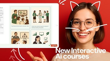 New AI Courses: Engaging Lessons, Interactive Content, Diagrams, and GPT-Images