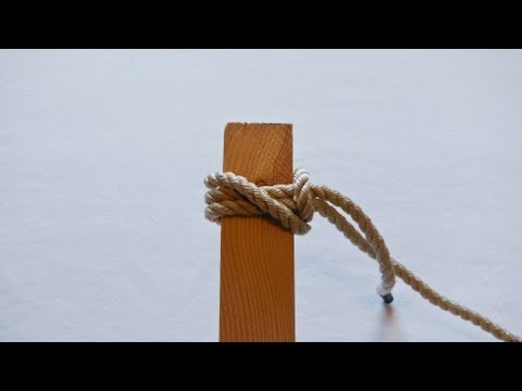 Comment attacher une pile Hitch - Noeud