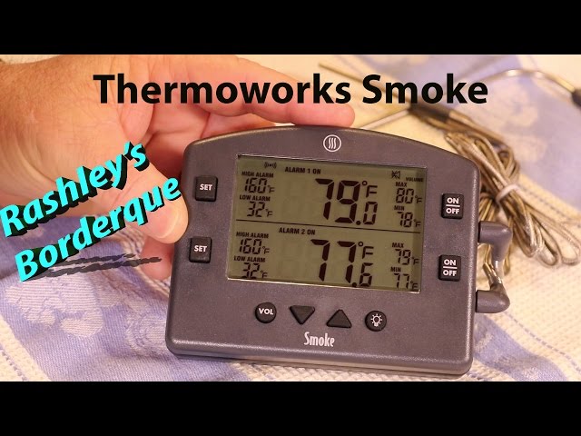 Smoke Remote BBQ Alarm Thermometer