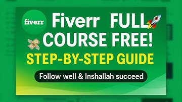Freelancing with Fiverr | Complete Guide for Beginners | Gig Creation Step-by-Step | PART 1