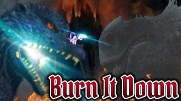 Godzilla Final Wars & Starlight Glimmer Vs Red Death (Godzilla/MLP Meets How To Train Your Dragons)