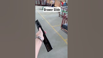 Drawer slides after production | China factory | Furniture hardware #shorts