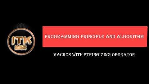 stringizing operator