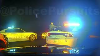 Arkansas State Police take over high speed pursuit of stolen vehicle - PIT \/ TVI ends chase #pit
