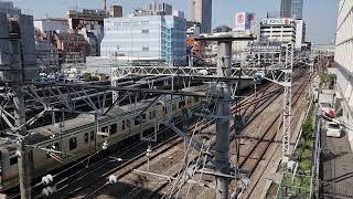 JR Line passing through Yokohama Station | 横浜駅のJR線