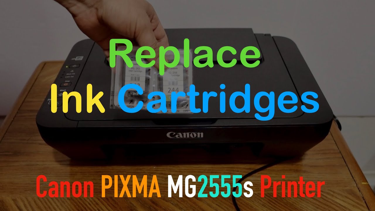 tafel Honger Vel Canon PIXMA MG2555s Ink Cartridge Replacement. - YouTube