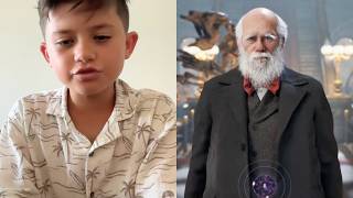 Charles Darwin Reacts to a Kid's Questions