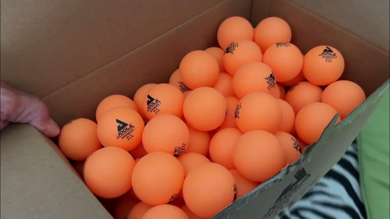 Ping-Pong One-Star Table Tennis Balls - Orange - 38-pack, Orange