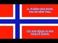 Hymne national de norvge  norges nasjonalsang nofr paroles