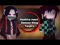 Hashira react demon king tanjiro ll  spoiler manga ll  suicide ll