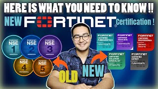 New Fortinet Certification !! | Fortinet Certification Program update 2023