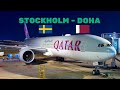 QATAR AIRWAYS [Economy] Boeing 777-300ER | 🇸🇪Stockholm - Doha 🇶🇦 [FULL REVIEW]