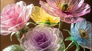 Turn Waste Plastic Bottles into Flowers!
