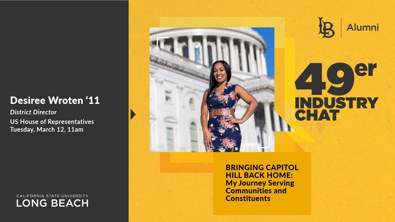 Image for Bringing Capitol Hill Back Home: My Journey Serving Communities and Constituents webinar