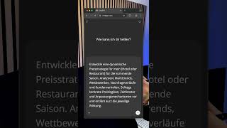 Starker Prompt für eine dynamische Preisstrategie für Hotels und Restaurants #ai #ki #prompt