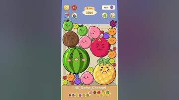 Fruit Merge: Satisfying ASMR Puzzle Game | Watermelon game #games #fruitgame #game@RS_Game_Channel