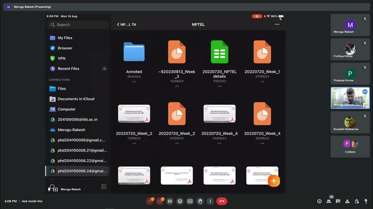 Manufacturing Process Casting and Joining NPTEL Week 3, August 2023