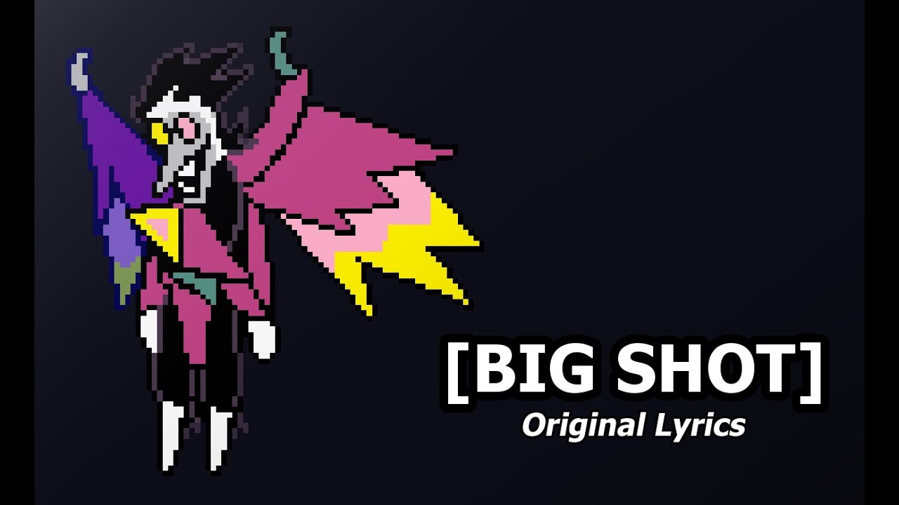 Deltrarune - Big Shot With Lyrics : Deltarune Cover 