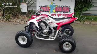 Yamaha raptor 700 at muckandfun in Wicklow