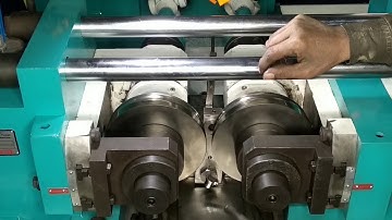 Burnishing Processes in  Thread Rolling Machine DI 40mm