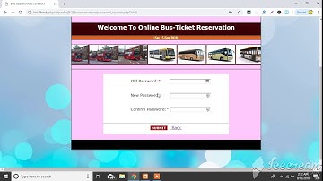 Online bus Reservation System php and mysql with source code