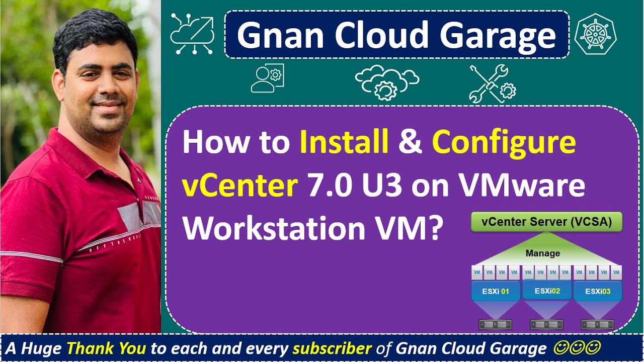 How To Install Vcsa 65 In Vmware Workstation Lab VCenter Appliance 6.5