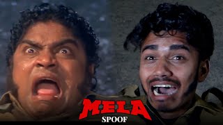 Mela Movie Spoof - Amir Khan | Johny Lever Comedy Scene | Best Fight Ever | Gujjar - Nishad Vlogs |