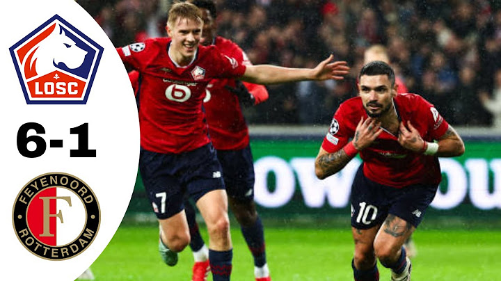 Lille OSC 6-1 Feyenoord Highlights | UEFA Champions League 2025