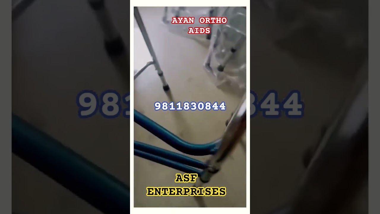 half Chrome polish Heavy Quality Folding Waiker 