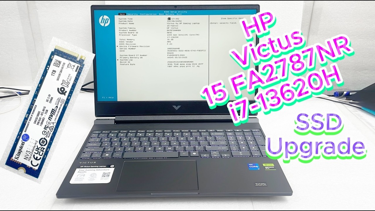 HP VICTUS 15 FA2787NR I7 13TH GEN RTX 5060 8GB