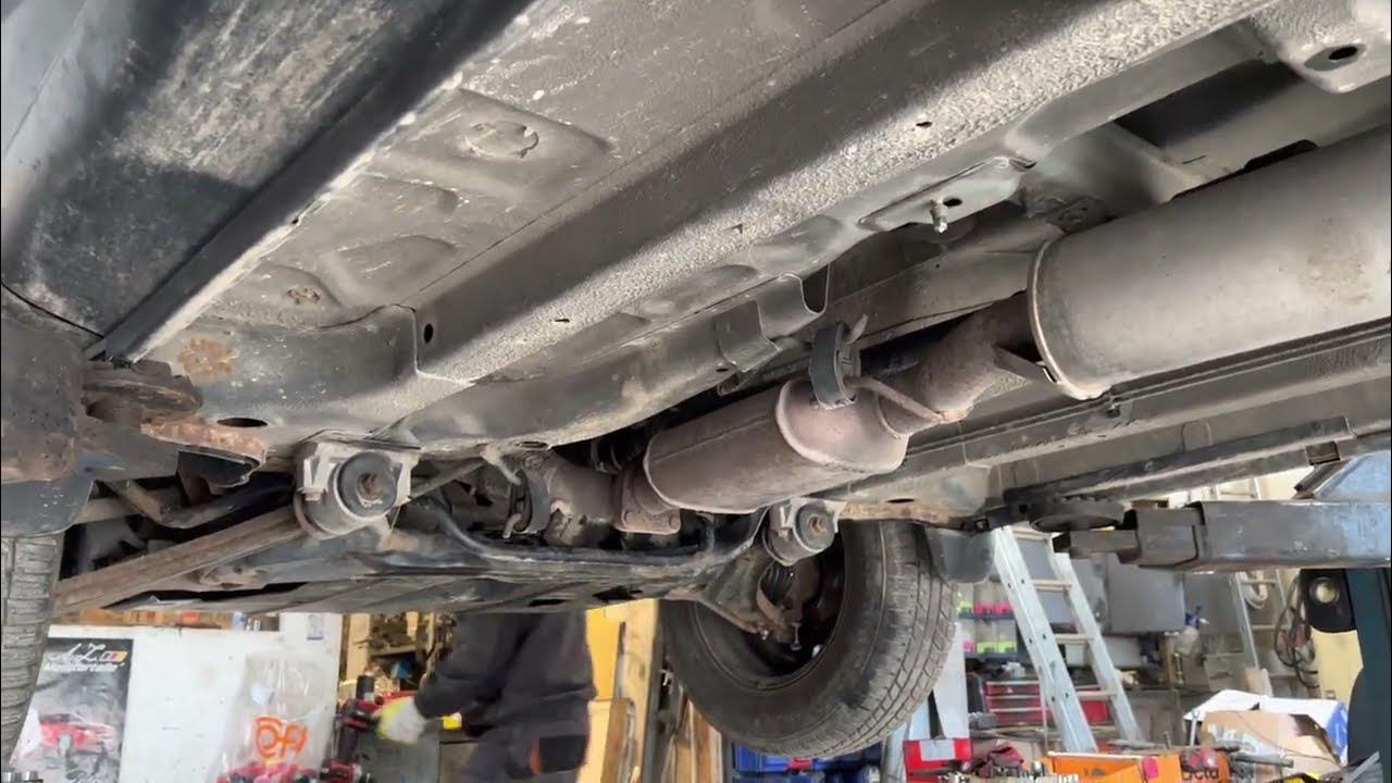 Land Rover Freelander Auspuffanlage - Land Rover Freelander TD4 exhaust