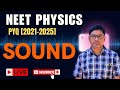 NEET Physics PYQ: Sound Chapter | Most Important Questions with Tricks