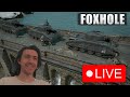 🔴 FOXHOLE AIRBORNE // WAR 132 // WARDEN FRONTLINE // LIVE GAMEPLAY