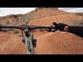Mtb first ride of 2023  goosebumps to jem downhill in southern utah