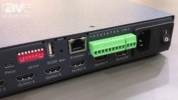 Integrate 2017: Kramer Exhibits VS-88UDHA Matrix Switcher