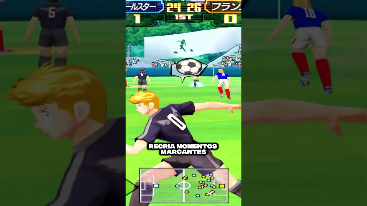 Análise do  jogo Captain Tsubasa do PS2 