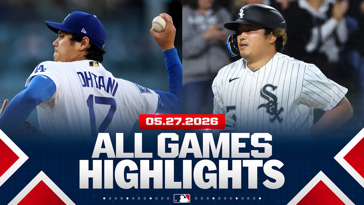 Highlights from ALL GAMES on 5/27 (Ohtani allows no hits, Murakami hits 20th homer, MORE!)