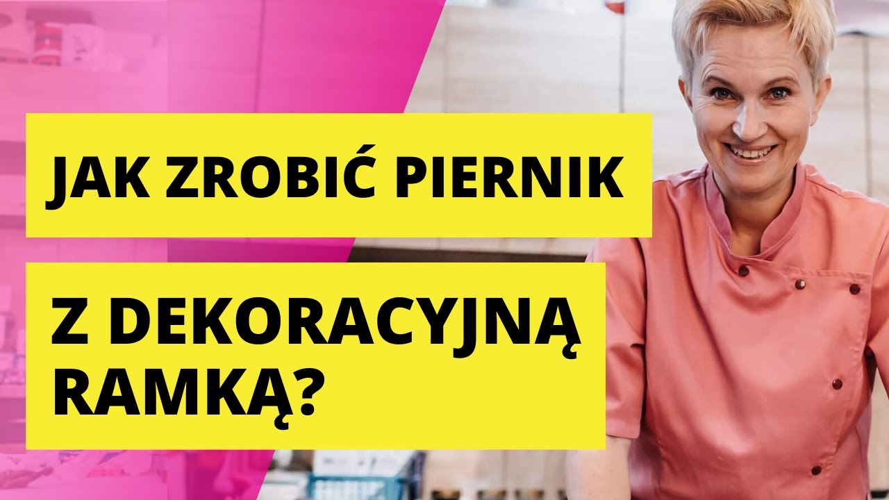 Jak zrobić pierniczek z dekoracyjną ramką