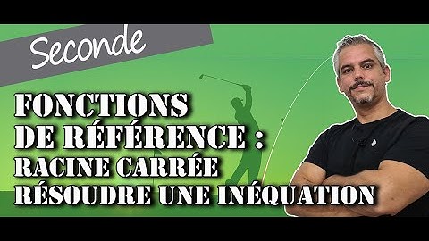 Fonctions de Référence : Racine Carrée - Résoudre 1 Inéquation