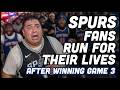 Knicks Fans Crash Out after Game 3 Loss to Spurs | NBA Finals