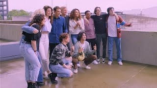 Cobra Kai - Season 6 Cast Reunion, Series Regular Cast Members, The Cobra Kai Family, Netflix #tudum