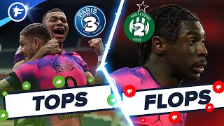 PSG-ASSE (3-2) : Mbappé et Icardi sauvent le PSG, Kean en perdition | Tops et Flops