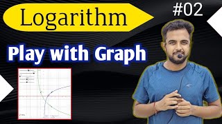 LOG part 2 II GRAPH OF LOG II INCREASING OR DECREASING II #ntse