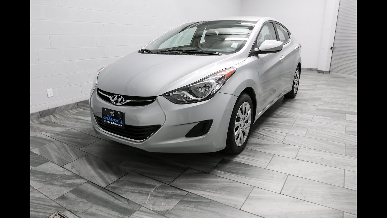 2013 Hyundai Elantra GL Mark Wilsons Better Used Cars Guelph, Ontario ...