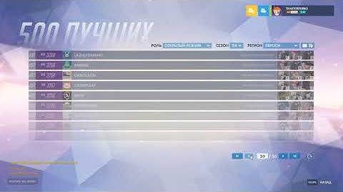 Challenge completed Top 500 open queue europe Overwatch