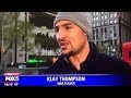 NEW YORK REPORTER DID NOT RECOGNIZE KLAY THOMPSON